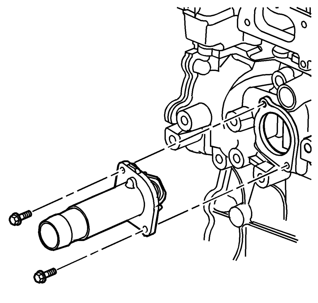 Chevrolet Utility Thermostat Location